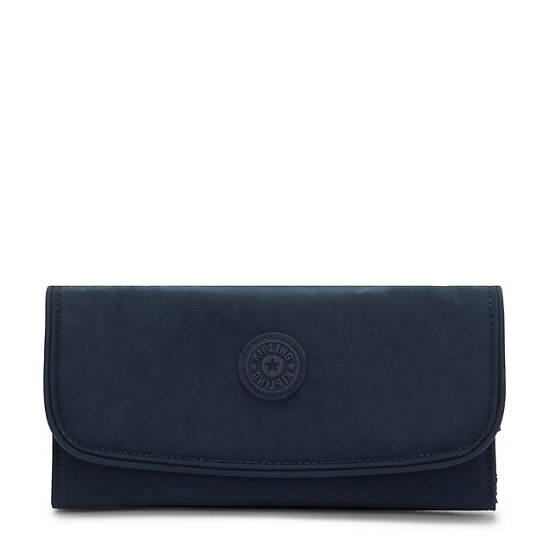 Kipling Money Land Snap Portefeuille Blauw | België 1424RV